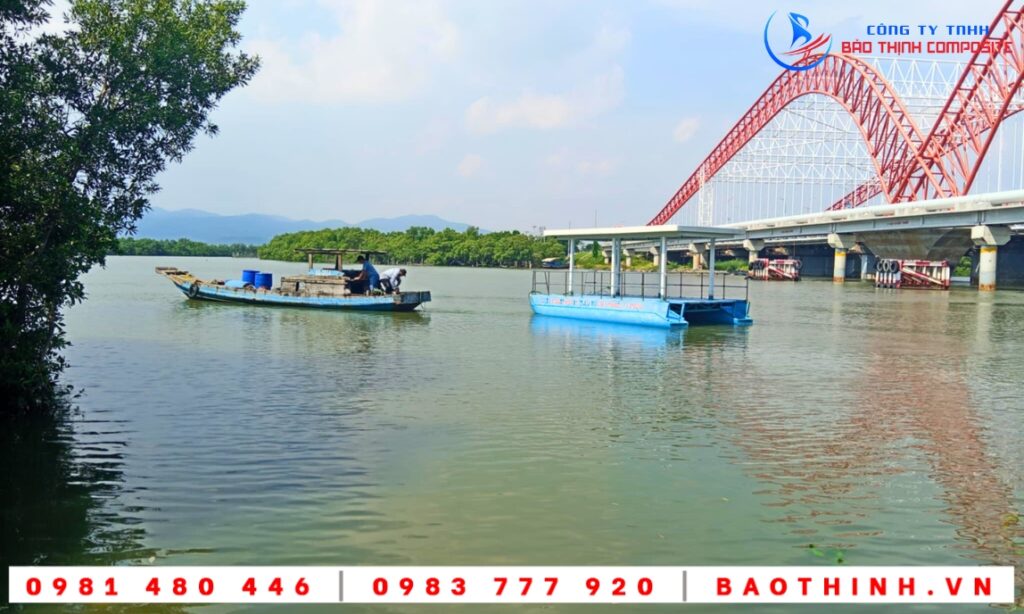 Nhà nổi composite tại Long Sơn Vũng Tàu