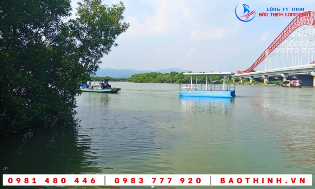 Nhà nổi composite tại Long Sơn Vũng Tàu
