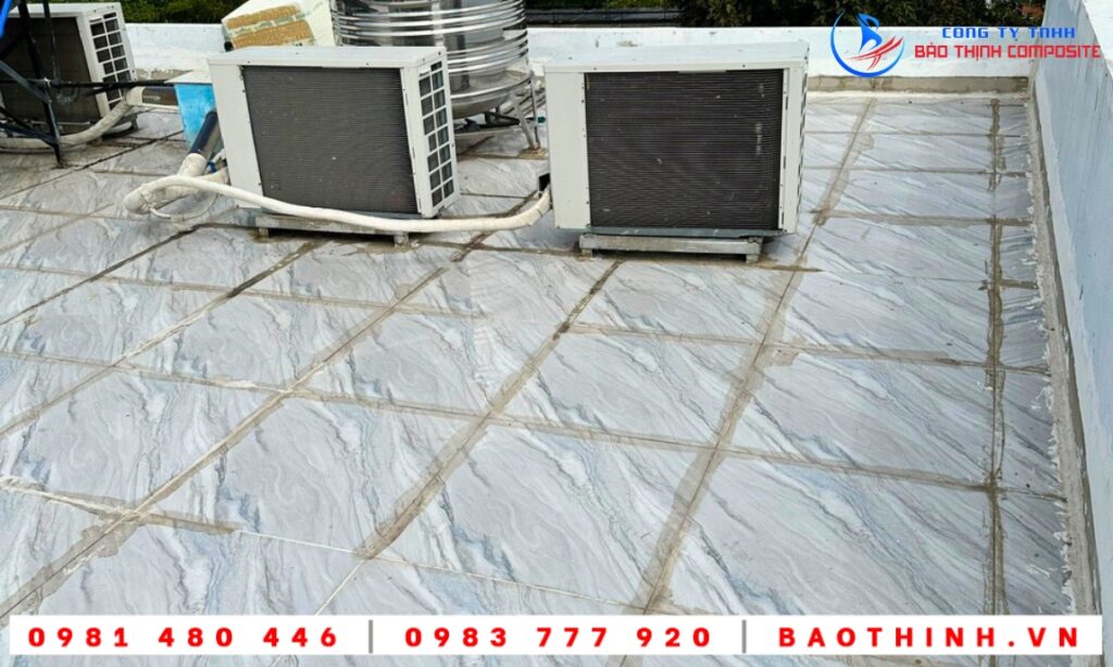 Chống thấm sân thượng tại Tây Ninh