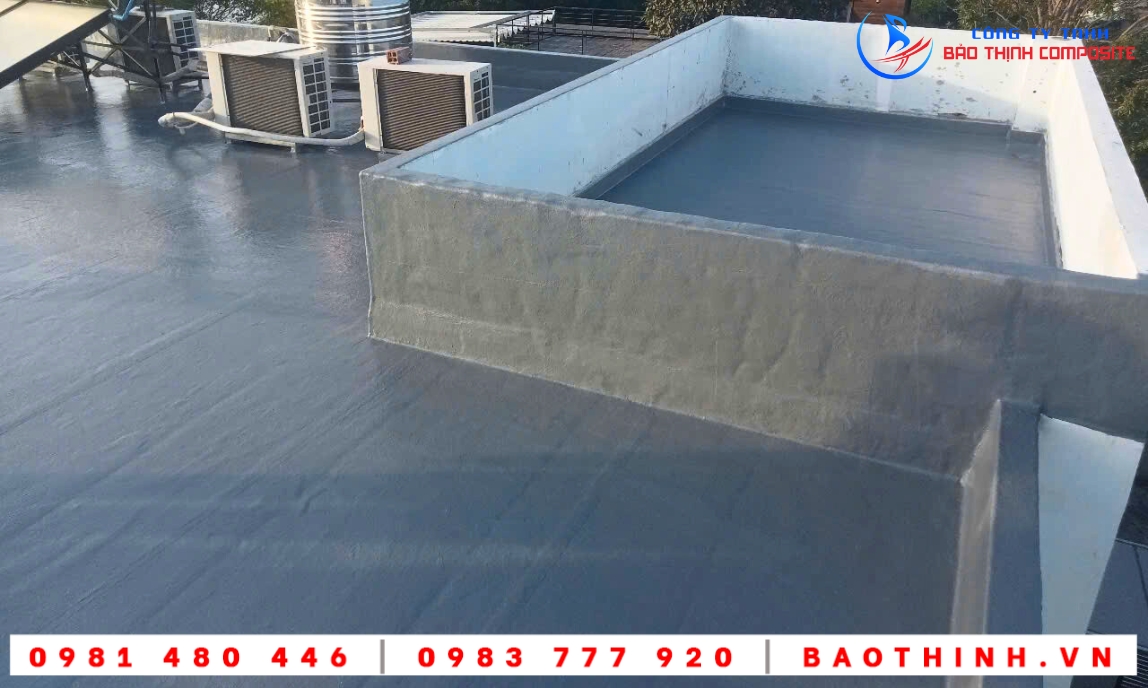 Chống thấm sân thượng tại Tây Ninh