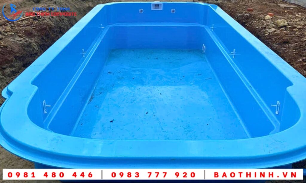 Hồ bơi composite tại Đất Đỏ BRVT