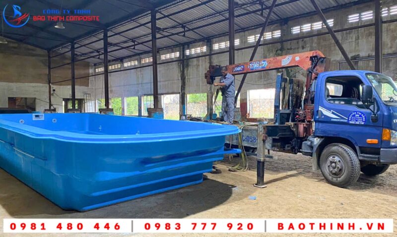 Hồ bơi composite tại Đất Đỏ BRVT