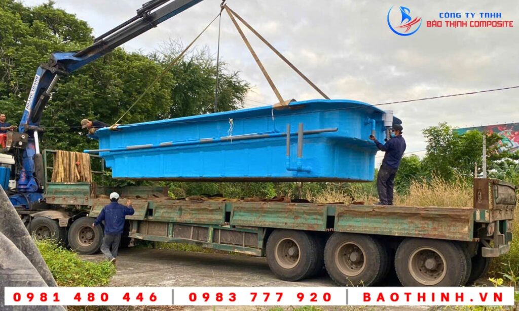 Hồ bơi composite tại Đất Đỏ BRVT