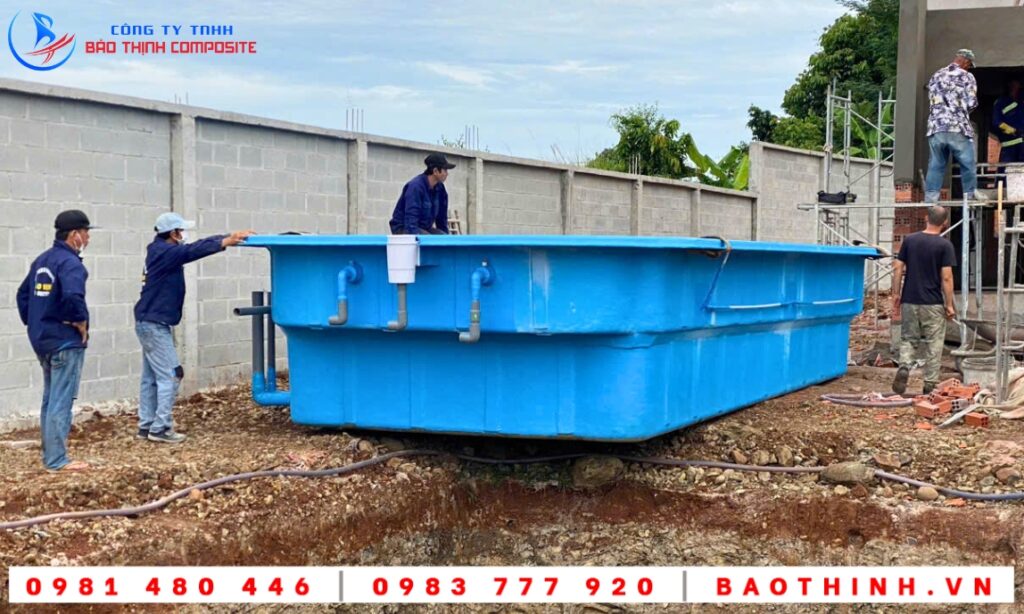Hồ bơi composite tại Đất Đỏ BRVT