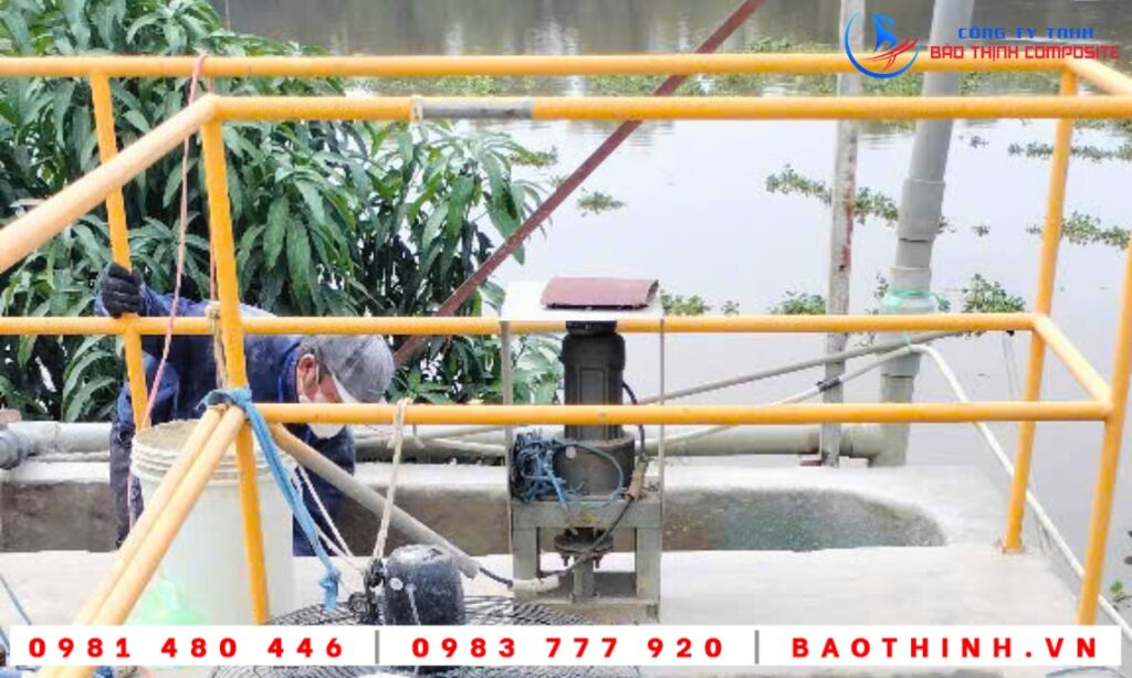 Chống thấm bể XLNT Công ty Leboucher