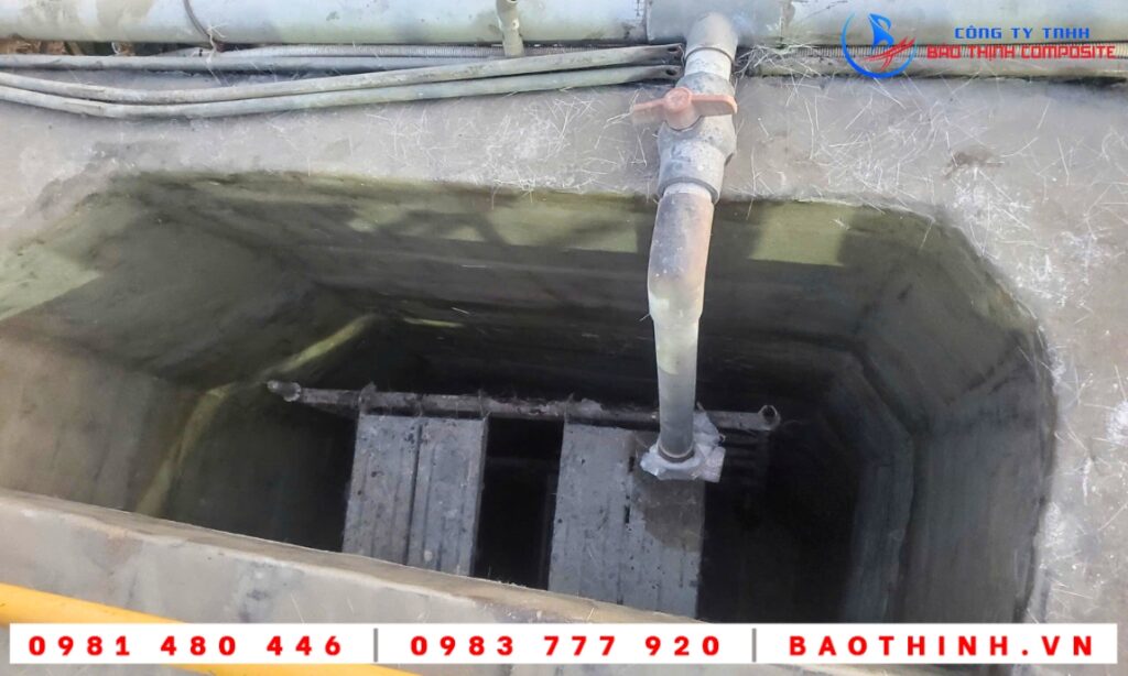 Chống thấm bể XLNT Công ty Leboucher