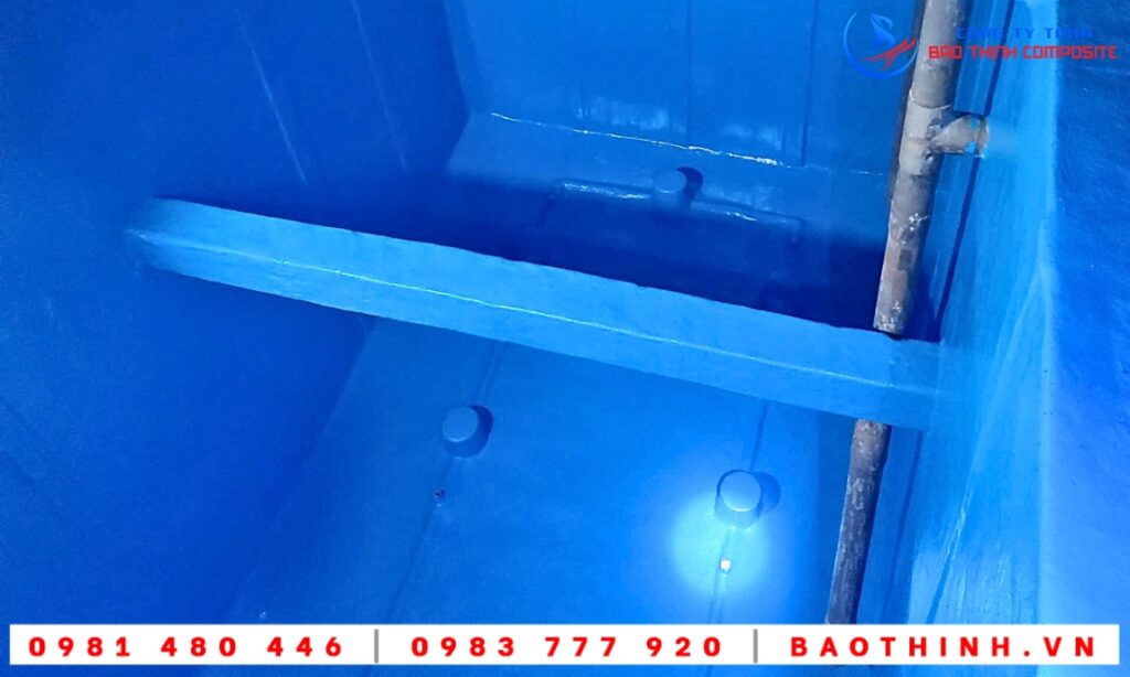 Chống thấm bể XLNT Công ty Leboucher