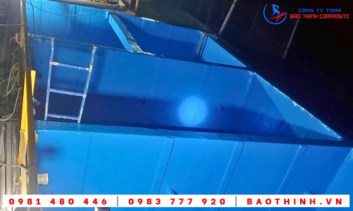 Chống thấm bể XLNT Công ty Leboucher