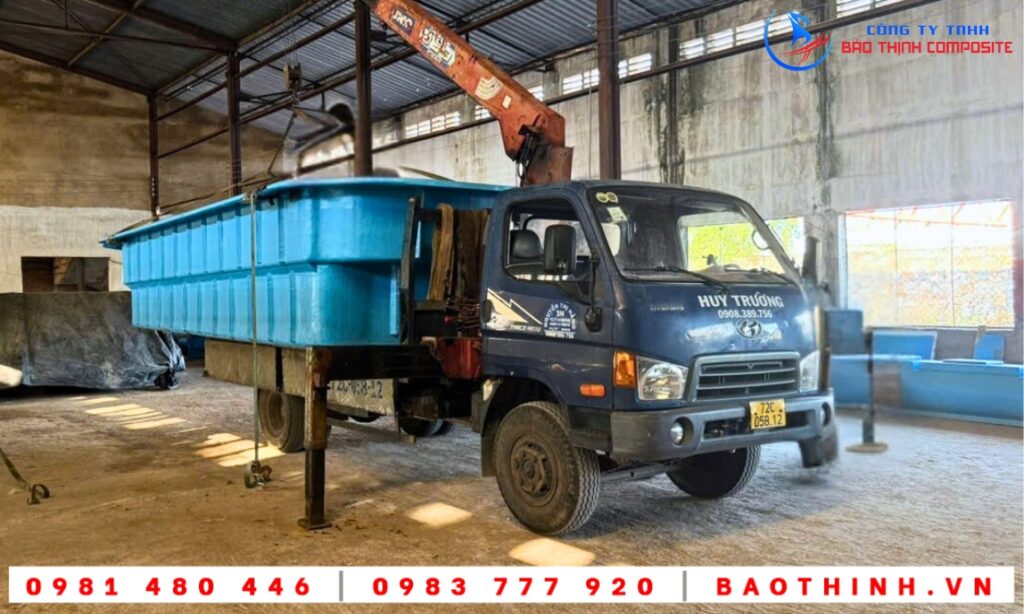 Hồ bơi composite tại Cần Thơ