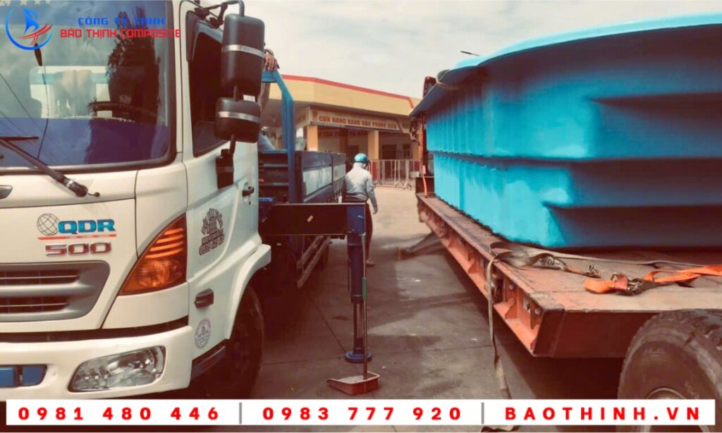 Hồ bơi composite tại Cần Thơ