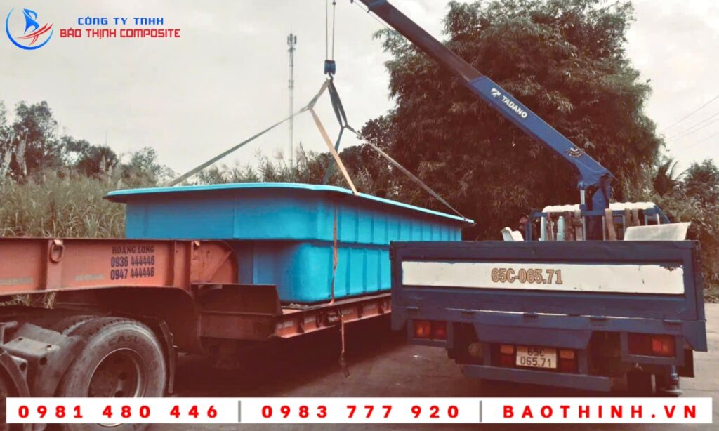 Hồ bơi composite tại Cần Thơ