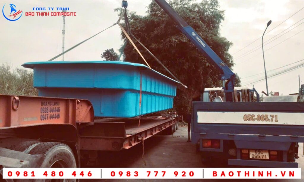 Hồ bơi composite tại Cần Thơ
