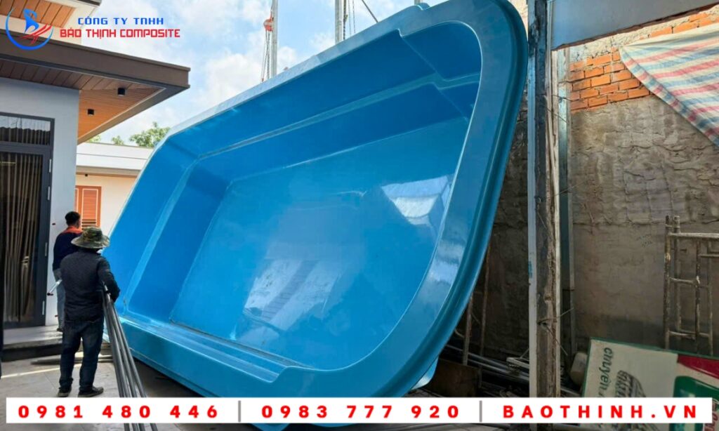 Hồ bơi composite tại Cần Thơ