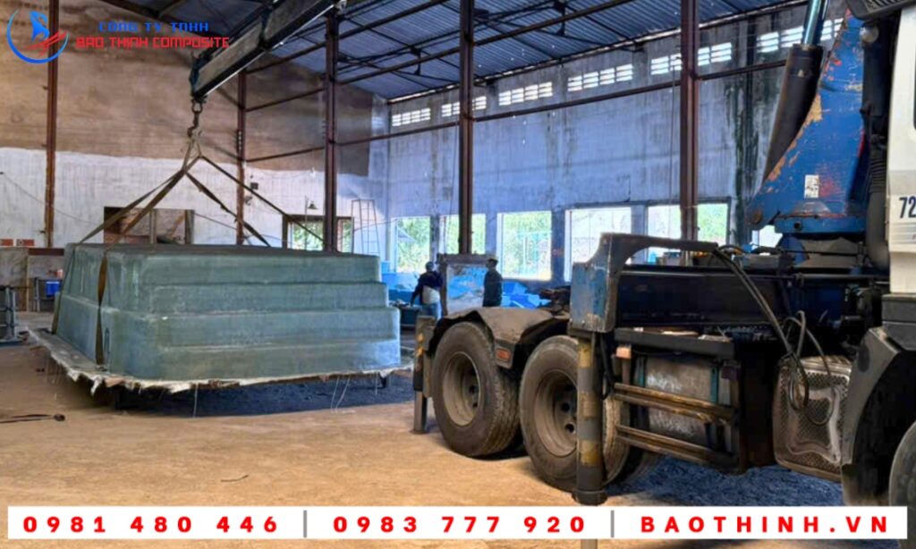 Hồ bơi composite tại Cần Thơ
