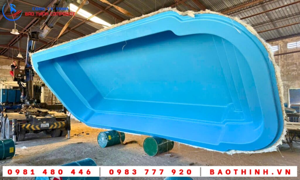 Hồ bơi composite tại Cần Thơ