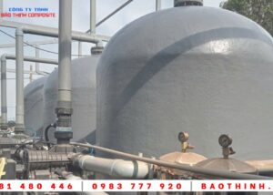 Bọc phủ bình lọc áp lực Minh Phú Lộc An 15 Bọc phủ bình lọc áp lực Minh Phú Lộc An