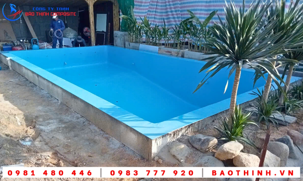 Chống thấm hồ bơi Cam Lâm Khánh Hòa