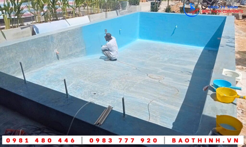 Chống thấm hồ bơi Cam Lâm Khánh Hòa
