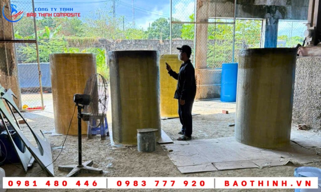 Bồn chứa hóa chất Bảo Long Quân