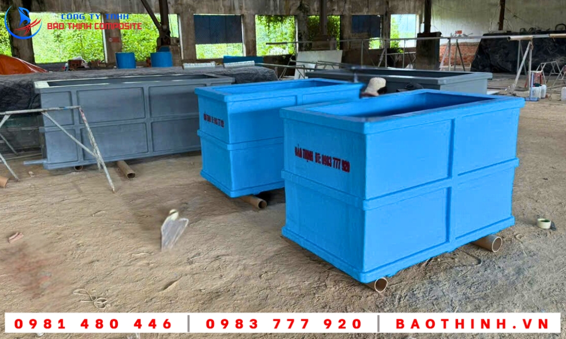 Bồn vận chuyển cá Chợ Bình Điển