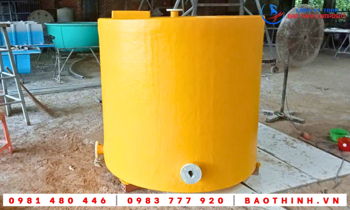 Bồn composite hóa chất Bảo Long Quân