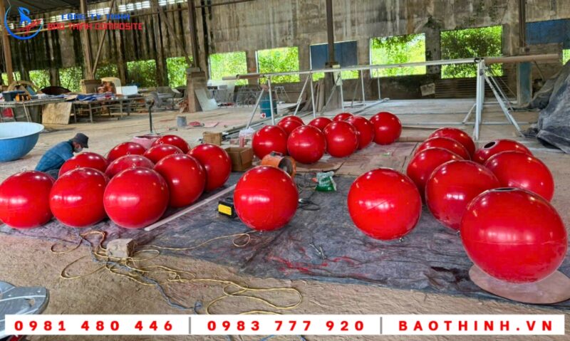Phao cảnh bảo Công ty TB Hydro VN 16 Phao cảnh bảo Công ty TB Hydro VN