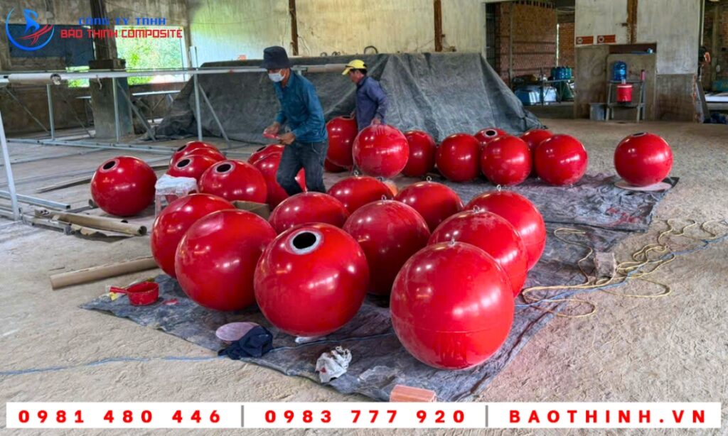 Phao cảnh bảo Công ty TB Hydro VN 18 Phao cảnh bảo Công ty TB Hydro VN