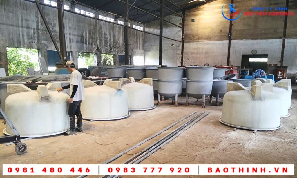 Bồn composite Công ty An Trang