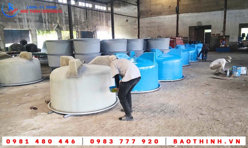 Bồn composite Công ty An Trang