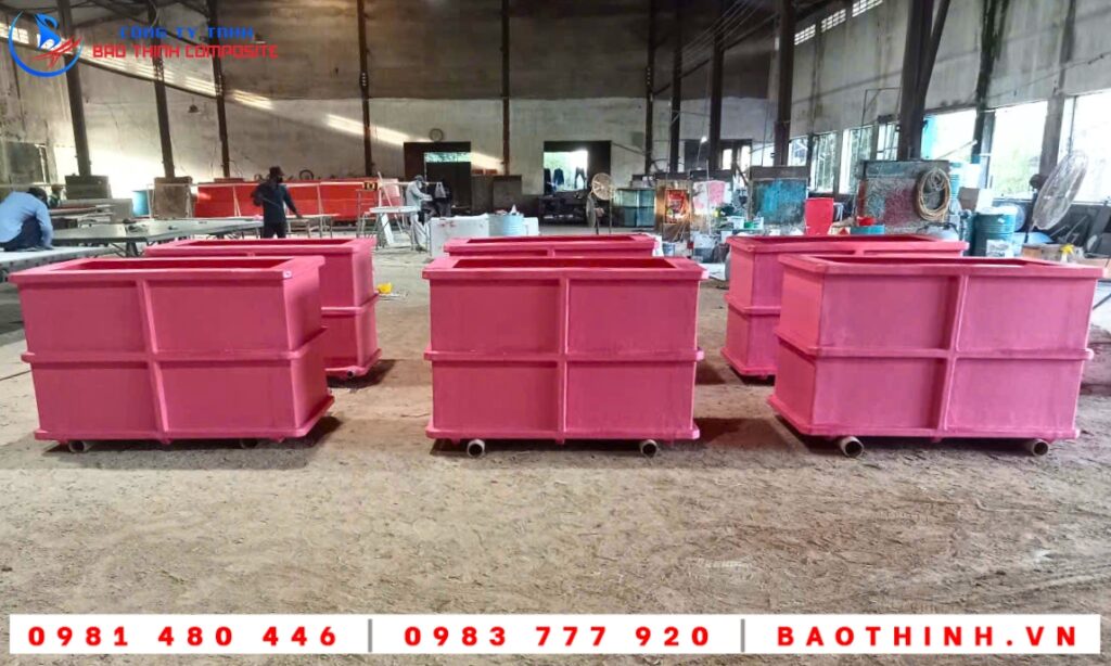Bồn vận chuyển cá Chợ Bình Điền