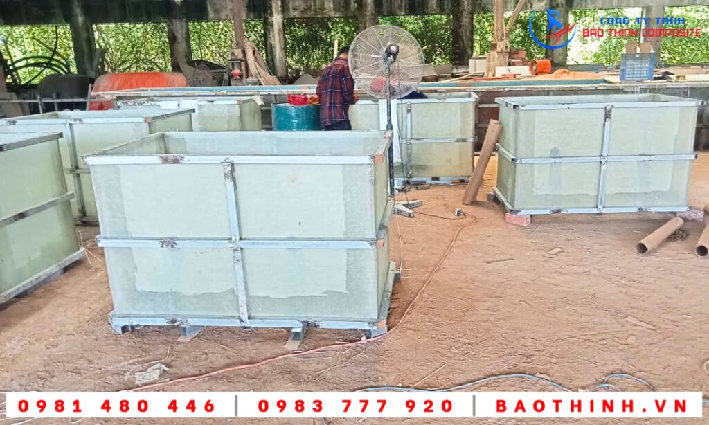 Bồn vận chuyển cá Chợ Bình Điền