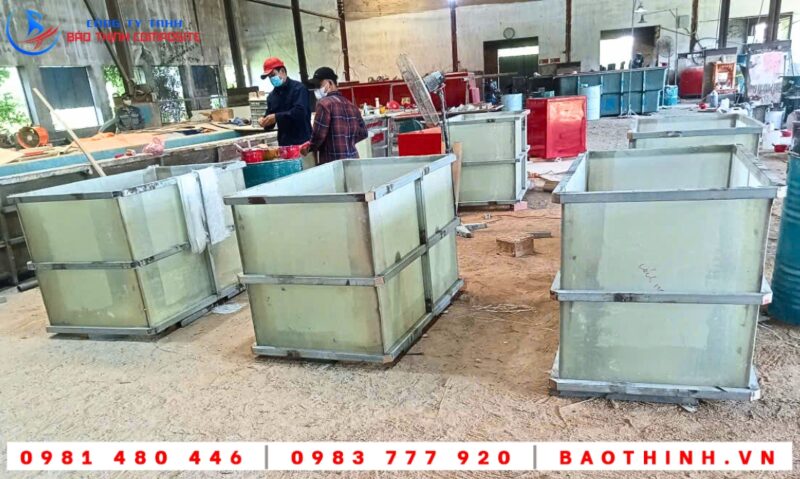 Bồn vận chuyển cá Chợ Bình Điền