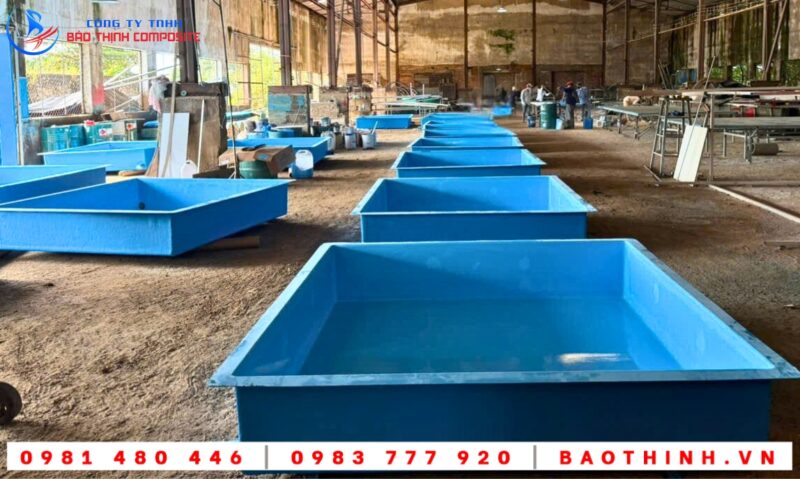 Bồn ươm cá giống Lâm Đồng