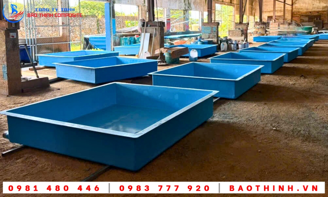 Bồn ươm cá giống Lâm Đồng