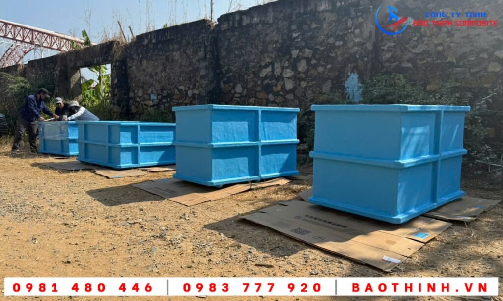Bồn composite Chợ Bình Điền