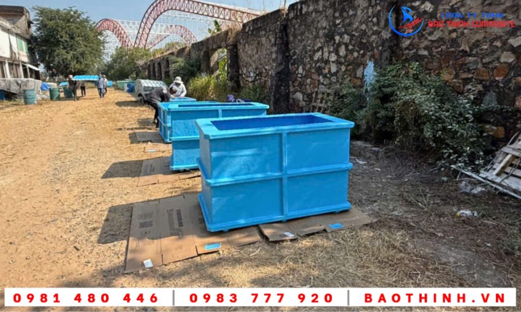 Bồn composite Chợ Bình Điền