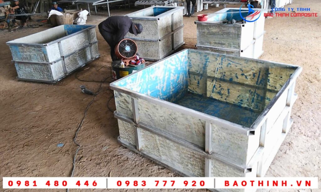 Bồn composite Chợ Bình Điền