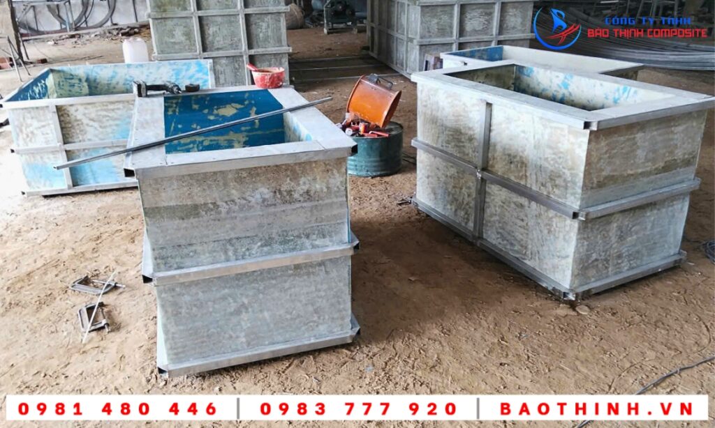 Bồn composite Chợ Bình Điền