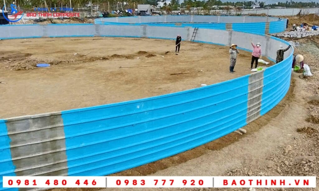 Hồ tròn composite tại Vạn Ninh Khánh Hòa 24 Hồ tròn composite tại Vạn Ninh Khánh Hòa