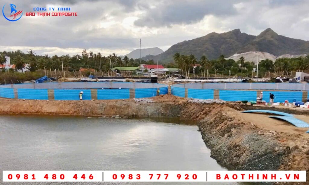 Hồ tròn composite tại Vạn Ninh Khánh Hòa 21 Hồ tròn composite tại Vạn Ninh Khánh Hòa