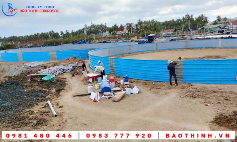 Hồ tròn composite tại Vạn Ninh Khánh Hòa 19 Hồ tròn composite tại Vạn Ninh Khánh Hòa