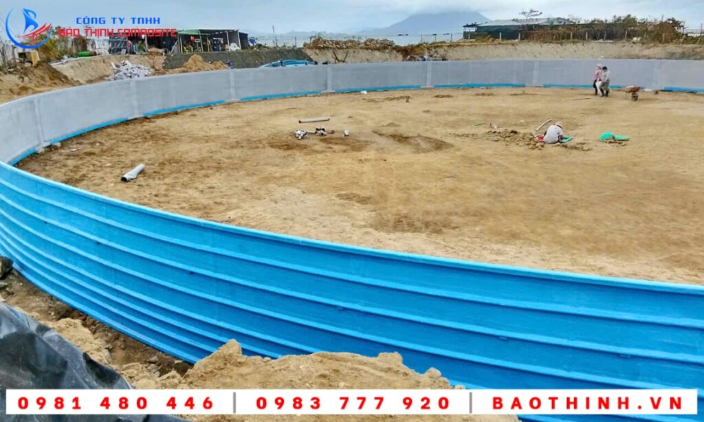Hồ tròn composite tại Vạn Ninh Khánh Hòa 30 Hồ tròn composite tại Vạn Ninh Khánh Hòa