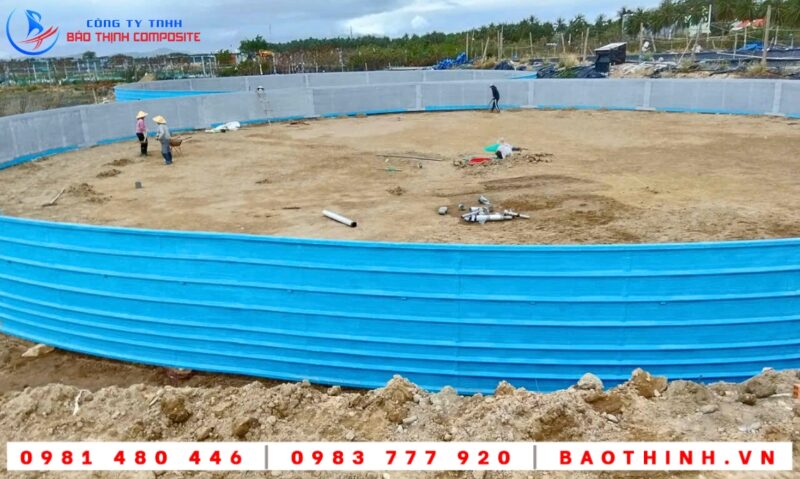 Hồ tròn composite tại Vạn Ninh Khánh Hòa 23 Hồ tròn composite tại Vạn Ninh Khánh Hòa