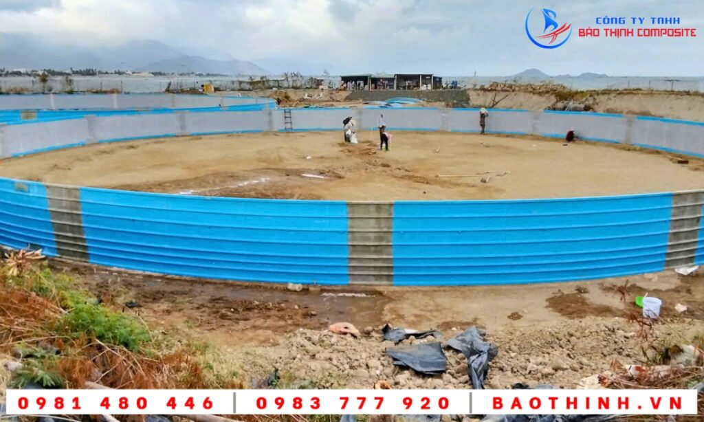 Hồ tròn composite tại Vạn Ninh Khánh Hòa 18 Hồ tròn composite tại Vạn Ninh Khánh Hòa