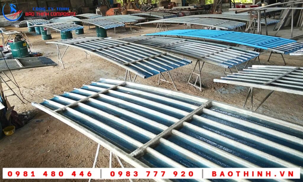 Hồ tròn composite tại Xã Long Sơn