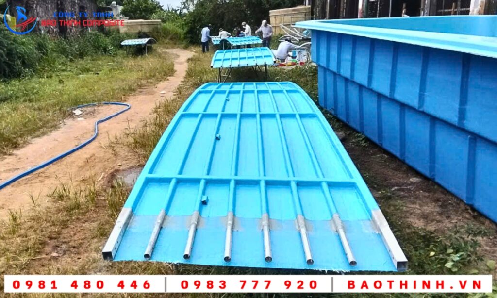 Hồ tròn composite tại Xã Long Sơn