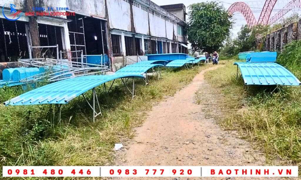 Hồ tròn composite tại Xã Long Sơn