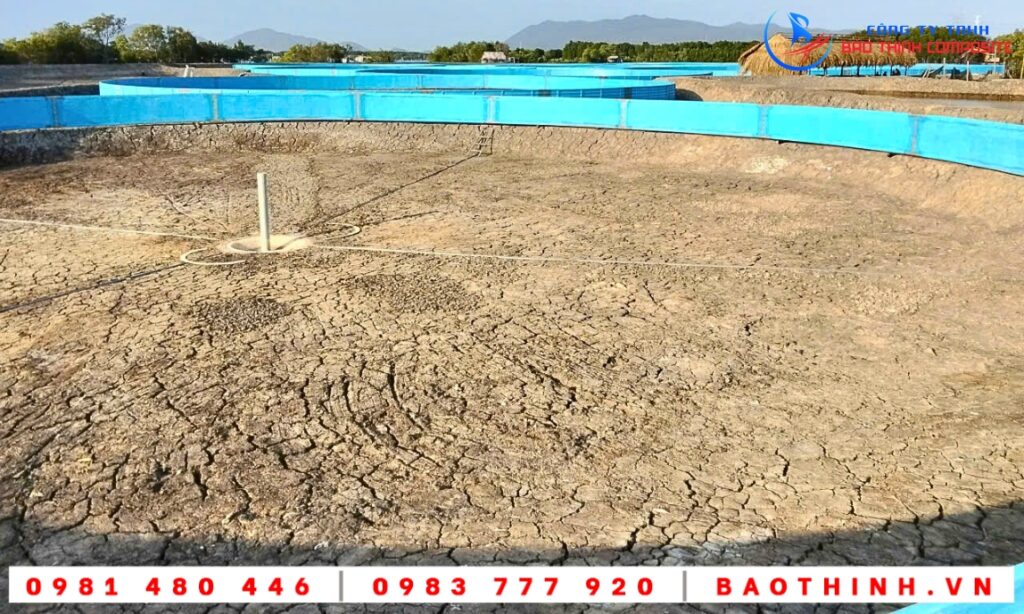 Hồ tròn composite tại Xã Long Sơn
