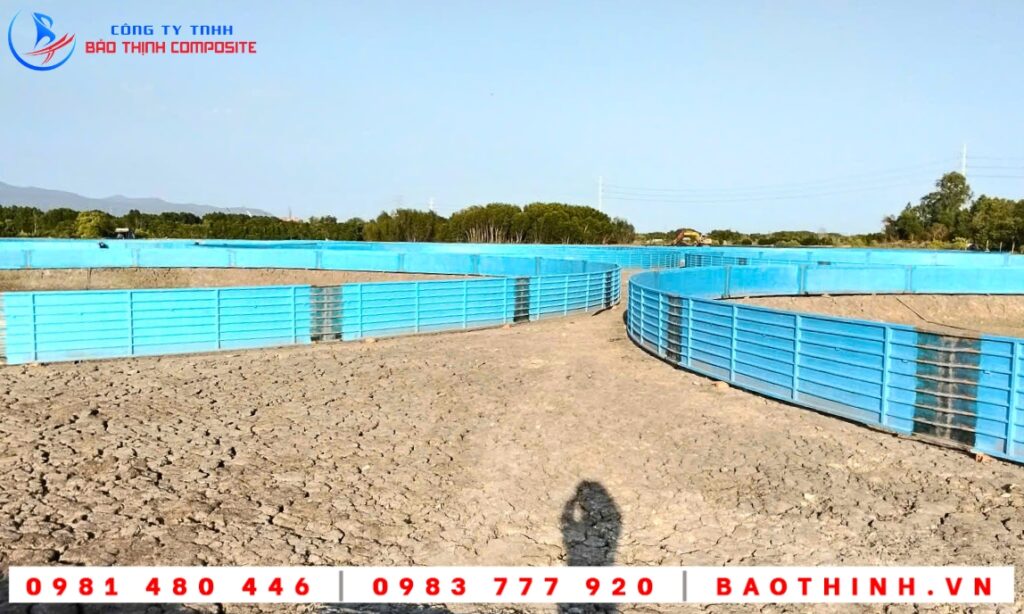 Hồ tròn composite tại Xã Long Sơn