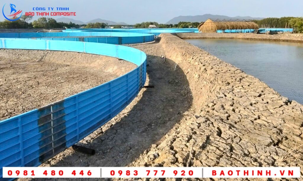 Hồ tròn composite tại Xã Long Sơn